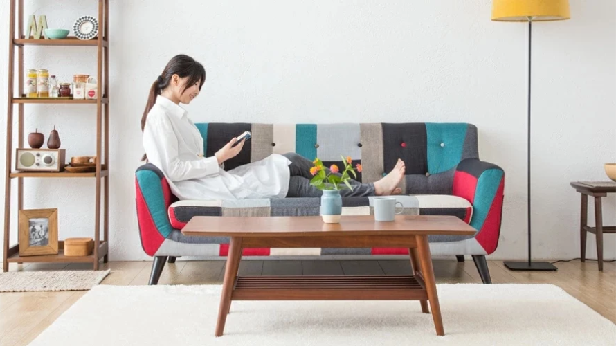 2．部屋に対する色の割合を意識する