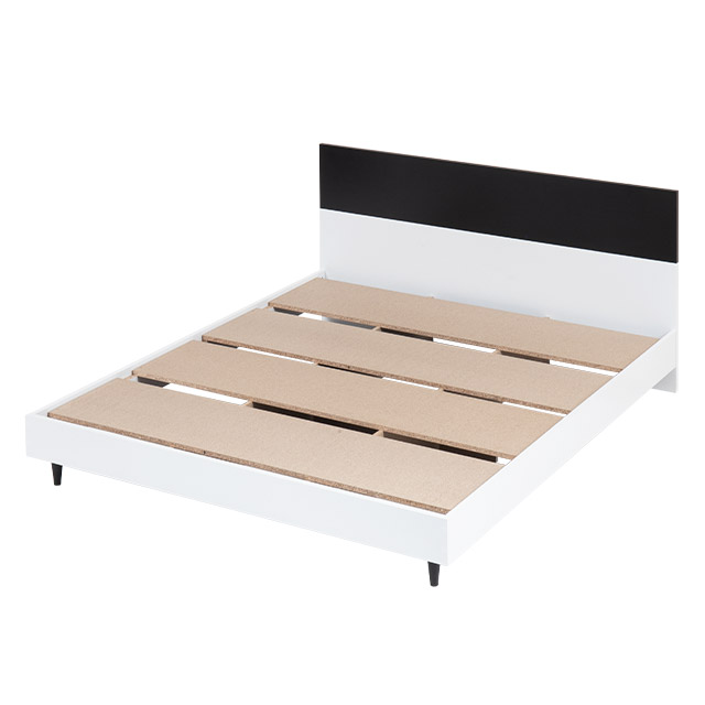 ベット　フレーム　ダブル　クイーン 幅180][クイーン] ベッドフレーム 単品orマットレスセット ロータイプ