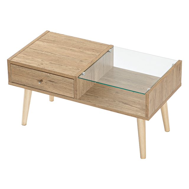 アンティークシンプル 木目調センターテーブル お洒落家具 COLONIAL（カリモク家具） カリモク コロニアル リビングテーブル