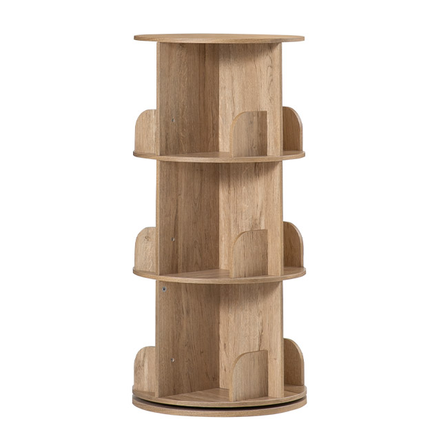 2段/3段/4段/5段] 回転 絵本棚 幅46cm ブックシェルフ 回転式