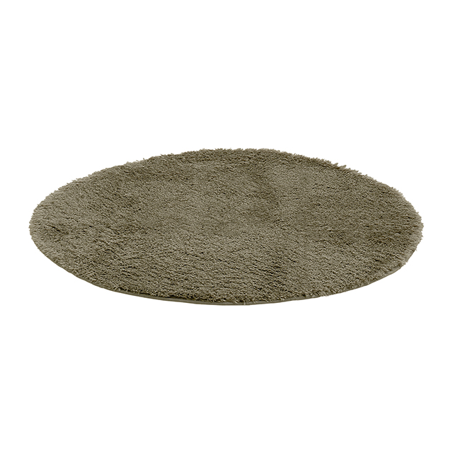 シャギーラグ 円形 100×100cm 洗える 防音 防ダニ 抗菌防臭 滑り止め