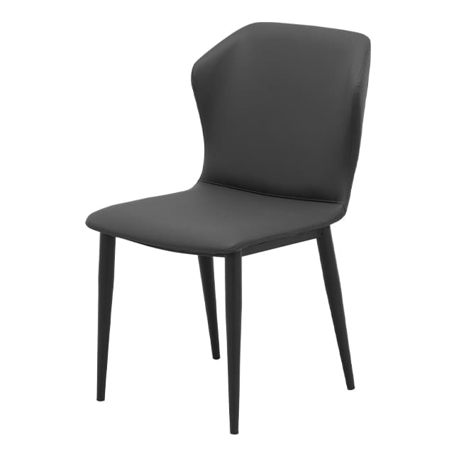 IDC大塚家具 ダイニングチェア ハイバックチェア 4脚セット 黒